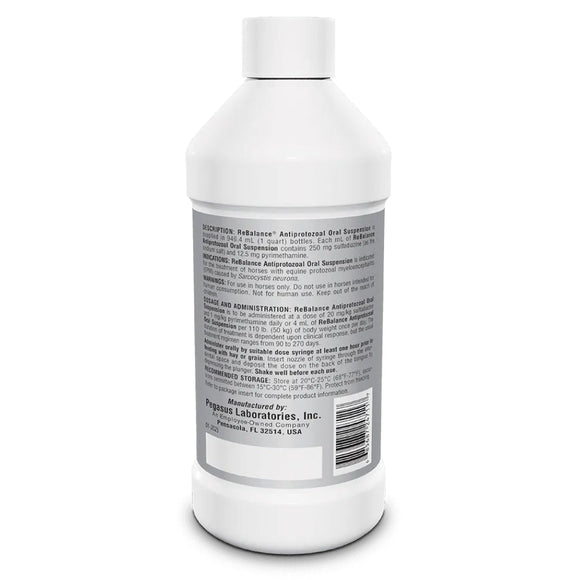 ReBalance® Quart Antiprotozoal Oral Suspension For Horses