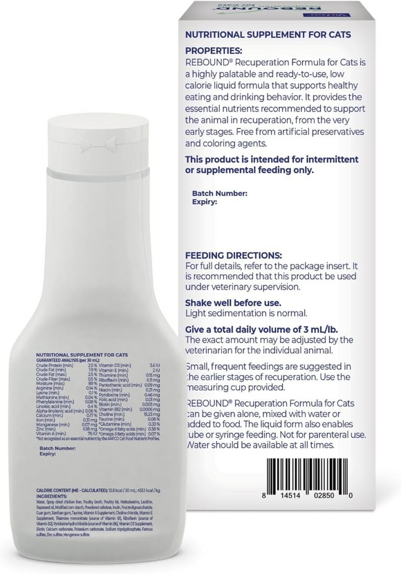 Rebound Recuperation Formula for Cats - Dog Supplements & Vitamins 2