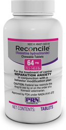 Reconcile (fluoxetine) Chewable Tablets For Dogs - 64-mg / 30 Tablets - Calming & Behavior 5