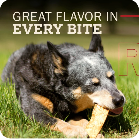 Red Barn Jr Bully Slices Beef Hide Dog Treats (4 oz) - Dog Treats 2