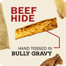 Red Barn Jr Bully Slices Beef Hide Dog Treats (4 oz) - Dog Treats 5
