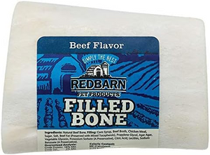 Redbarn Beef Filled Bone Chew for Dogs - Small (3 Inch) - Dog Treats 1