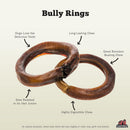 Redbarn Bully Rings Dog Chew (3 pack) - Dog Treats 2
