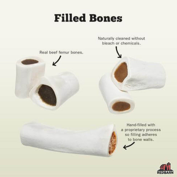Redbarn Cheese & Bacon Filled Bone for Dogs 