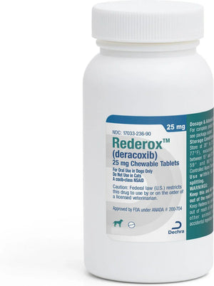 Rederox (Deracoxib) Chewable Tablets for Dogs 25mg - Pet Medicine 1
