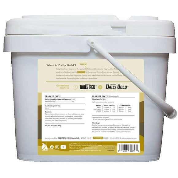 Redmond Daily Gold Natural Stress Relief for Horses - Horse Vitamins & Supplements 13