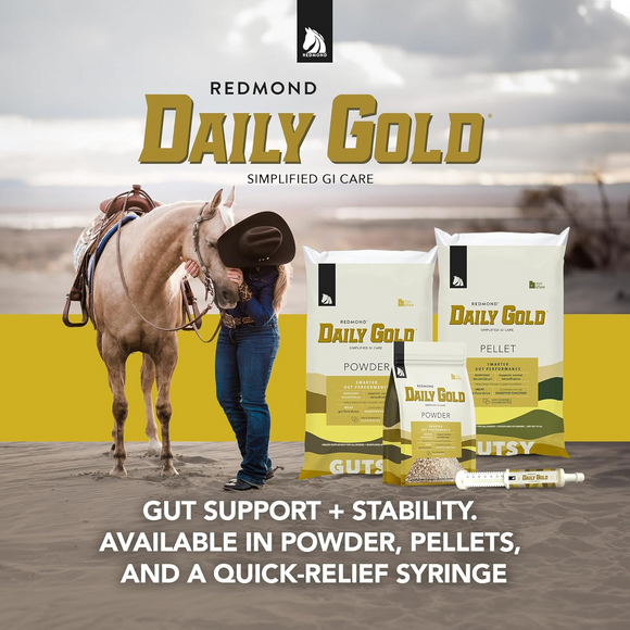 Redmond Daily Gold Natural Stress Relief for Horses - Horse Vitamins & Supplements 5