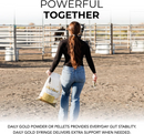 Redmond Daily Gold Stress Relief Natural Healing Clay for Gastric Ulcers for Horses - Horse Health & Wellness 6