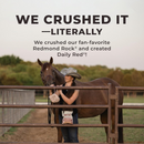 Redmond Daily Red Crushed Loose Mineral Salt For Horses - Horse Vitamins & Supplements 7