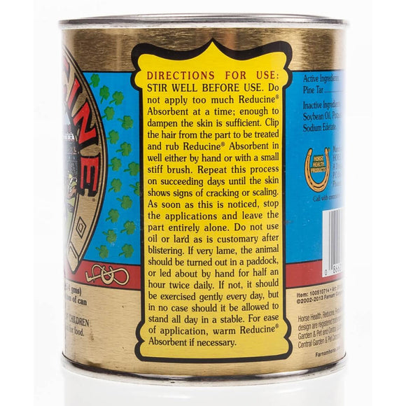 Reducine Absorbent for Horses (16 oz) - Horse Grooming 3