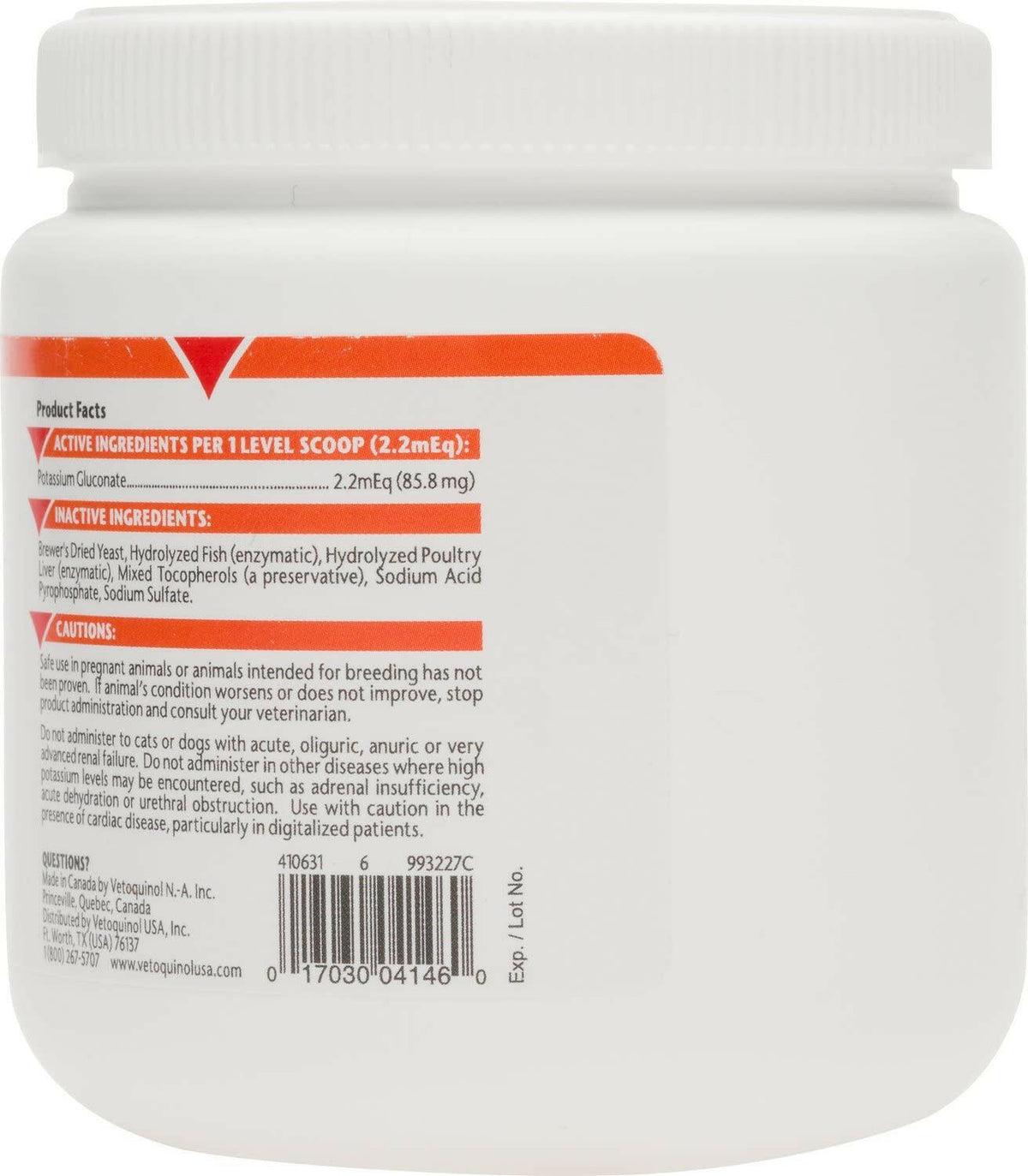 Renal K+ Powder Kidney Supplement (Potassium Gluconate) - 100g