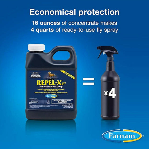 Repel-Xp Emulsifiable Horse Fly Spray Concentrate (32 oz)
