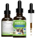 Respir-Gold - For Easy Breathing in Dogs (2 oz) - 2-oz - Dog Supplements & Vitamins 1