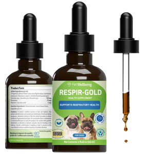 Respir-Gold - For Easy Breathing in Dogs (2 oz) - 2-oz - Dog Supplements & Vitamins 1