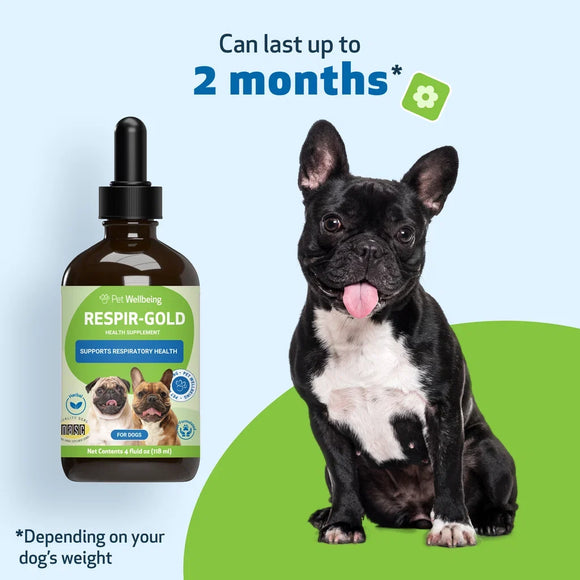 Respir-Gold - For Easy Breathing in Dogs (2 oz) - Dog Supplements & Vitamins 4