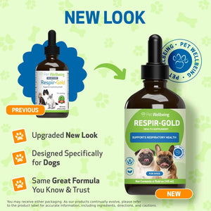 Respir-Gold - For Easy Breathing in Dogs (2 oz) - Dog Supplements & Vitamins 2