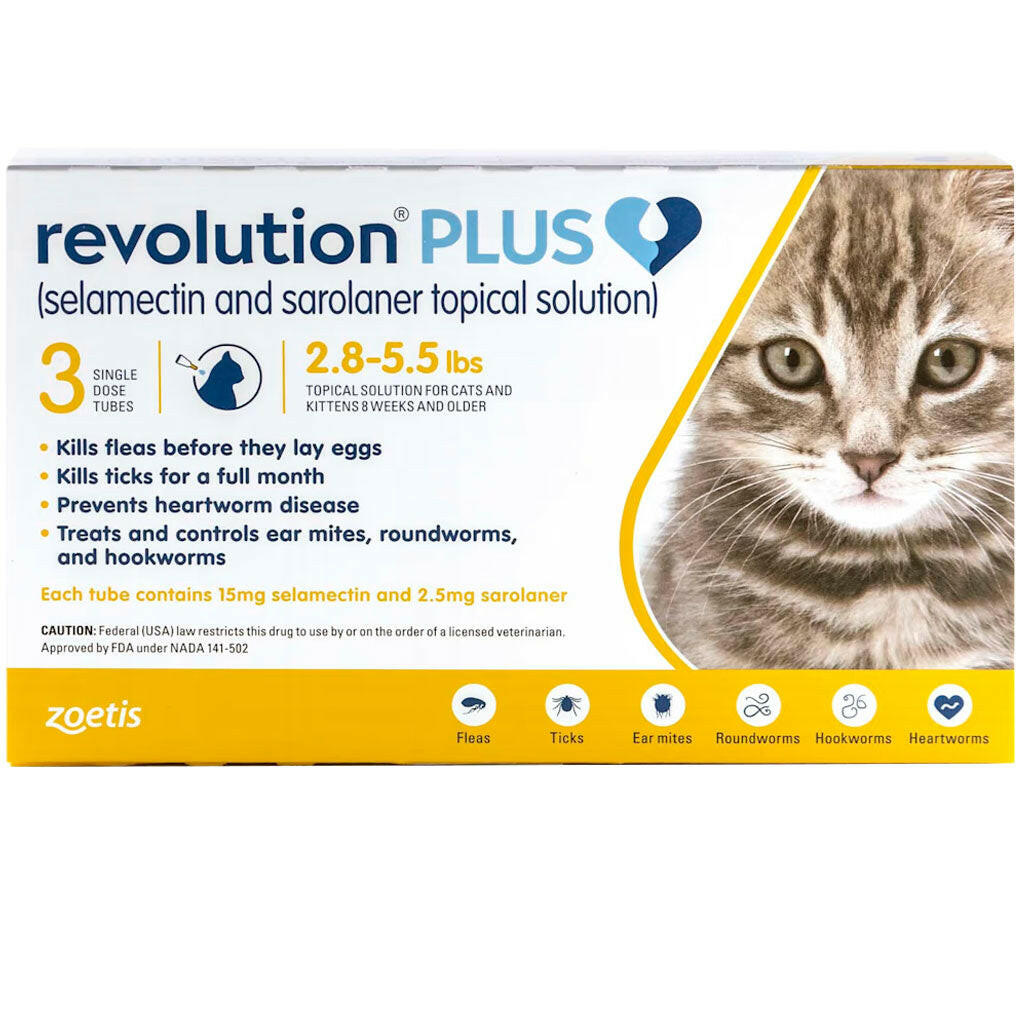 Revolution Plus Fleas control Topical Solution for Small Cats