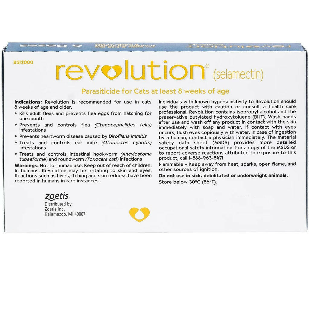 Revolution Topical Solution for Puppies Kittens & Cats