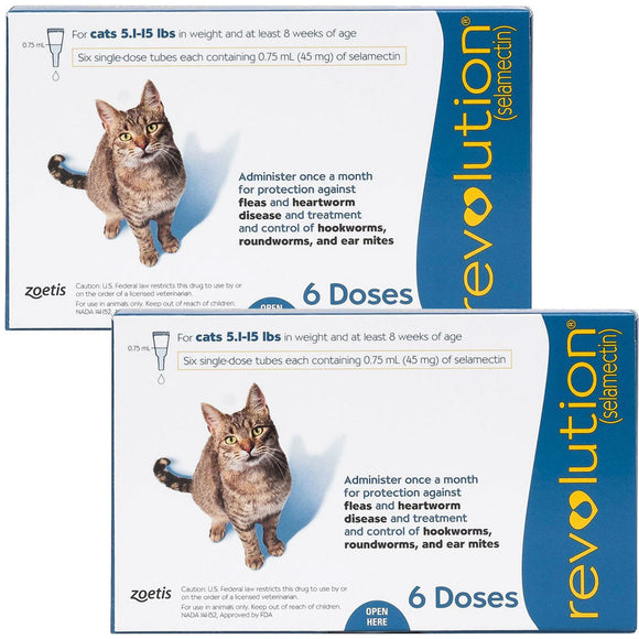 Revolution Topical Solution for Puppies Kittens & Cats - Pet Medicine 6