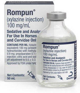 Rompun 100mg/ml Injection (50ml) - Pet Medicine 1