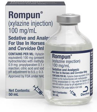 Rompun 100mg/ml Injection (50ml) - Pet Medicine 1