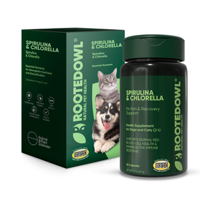 Rooted Owl Natural Blood Support Supplement for Dogs & Cats (60 capsules) - Pets Vitamins & Supplements 1