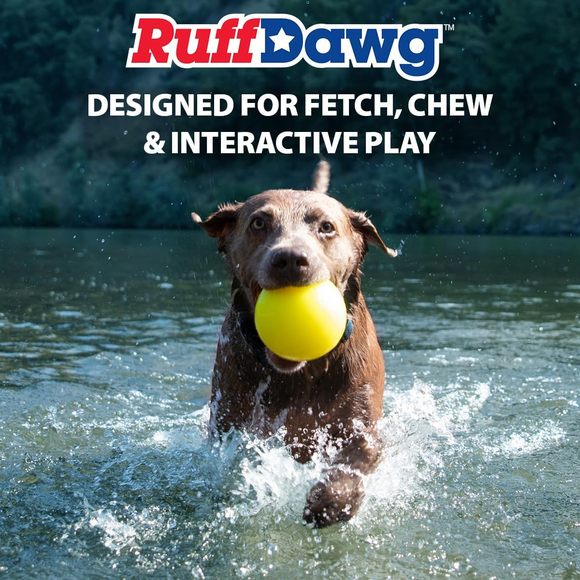 Ruff Dawg Ball Indestructible Dog Toy Assorted Colors - Dog Toys 5