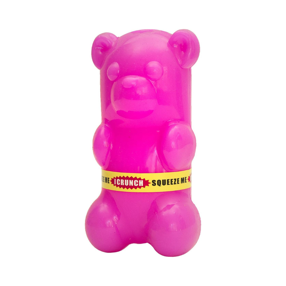 Ruff Dawg Gummy Bear Crunch Durable Dog Toy Assorted Colors - Dog Toys 9