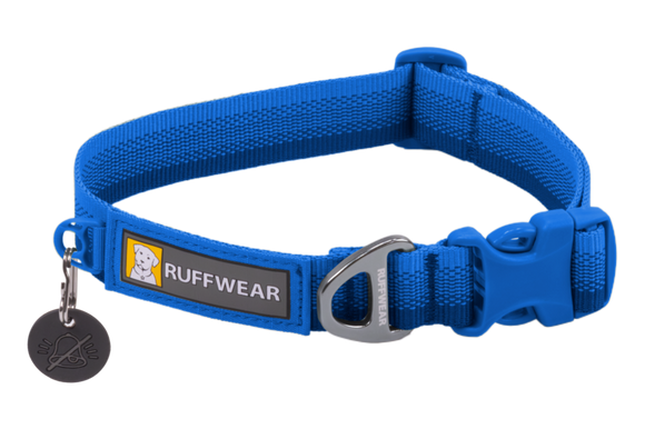 Ruffwear Front Range Dog Collar - Blue Pool / Small (11’’-14’’ Neck) - Leashes Collars & Training 11