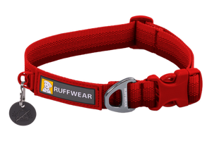 Ruffwear Front Range Dog Collar - Red Canyon / Small (11’’-14’’ Neck) - Leashes Collars & Training 8