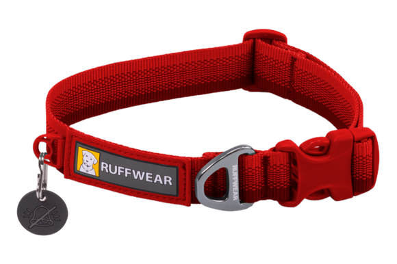 Ruffwear Front Range Dog Collar - Red Canyon / Small (11’’-14’’ Neck) - Leashes Collars & Training 8