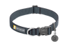 Ruffwear Hi & Light Dog Collar - Basalt Gray / 9’’-11’’ Neck - Leashes Collars & Training 12