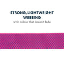 Ruffwear Hi & Light Dog Collar- Alpenglow Pink