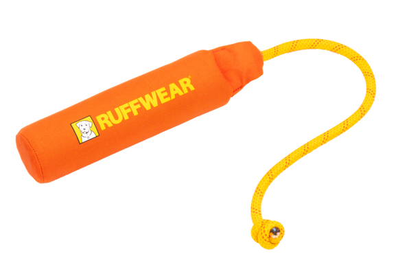Ruffwear Lunker Floating Toy For Dogs - Tangelo Orange - Dog Toys 1