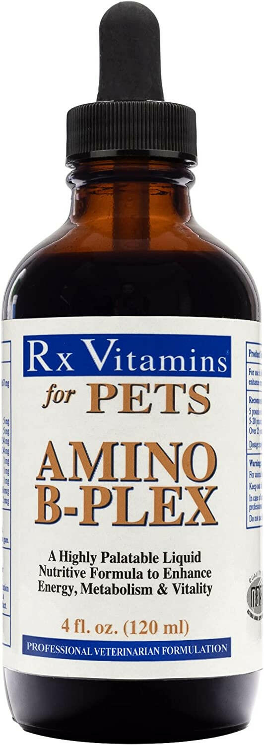 Rx Vitamins Amino B Plex B Vitamin Complex Plus Amino Acids - Dog Supplements & Vitamins 8