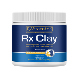 Rx Vitamins Rx Clay Powder Digestive Supplement for Dogs & Cats (100g) - Dog Supplements & Vitamins 1