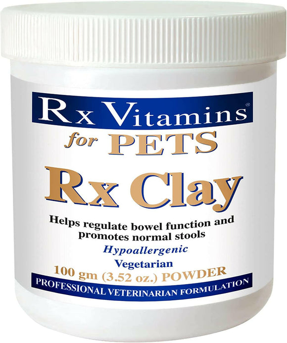Rx Vitamins Rx Clay Powder Digestive Supplement for Dogs & Cats (100g) - Dog Supplements & Vitamins 6