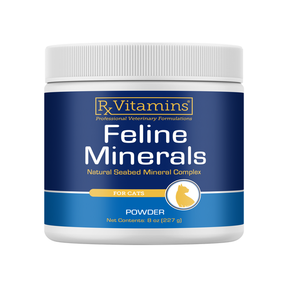 Rx Vitamins Feline Minerals Powder For Cats (227 g) - Cat Supplements & Vitamins 1