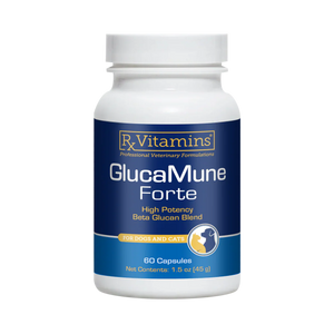 Rx Vitamins GlucaMune Forte for Dogs & Cats 60 capsules - Dog & Cat Supplements & Vitamins 1