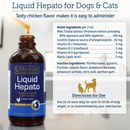 Rx Vitamins Hepato Liquid Liver Supplement for Dogs & Cat -Chicken Flavor (4 oz) - Dog & Cat Supplements & Vitamins 5