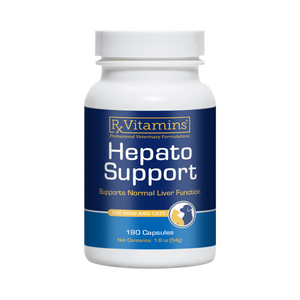 Rx Vitamins Hepato Support Liver Supplement - 180 caps - Dog Supplements & Vitamins 1