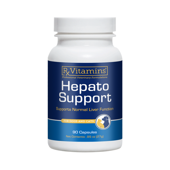 Rx Vitamins Hepato Support Liver Supplement - 90 caps - Dog Supplements & Vitamins 6