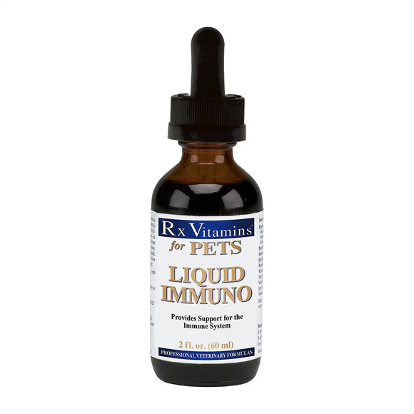 Rx Vitamins Liquid Immuno For Dogs & Cats - Bacon Flavor (4 oz)