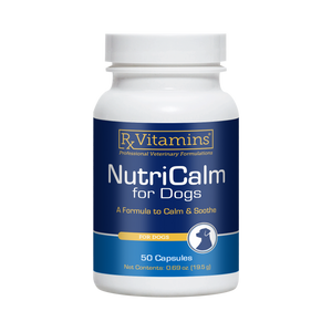 Rx Vitamins NutriCalm Supplement for Dogs (50 capsules) - Dog Calming & Anxiety Supplements 1