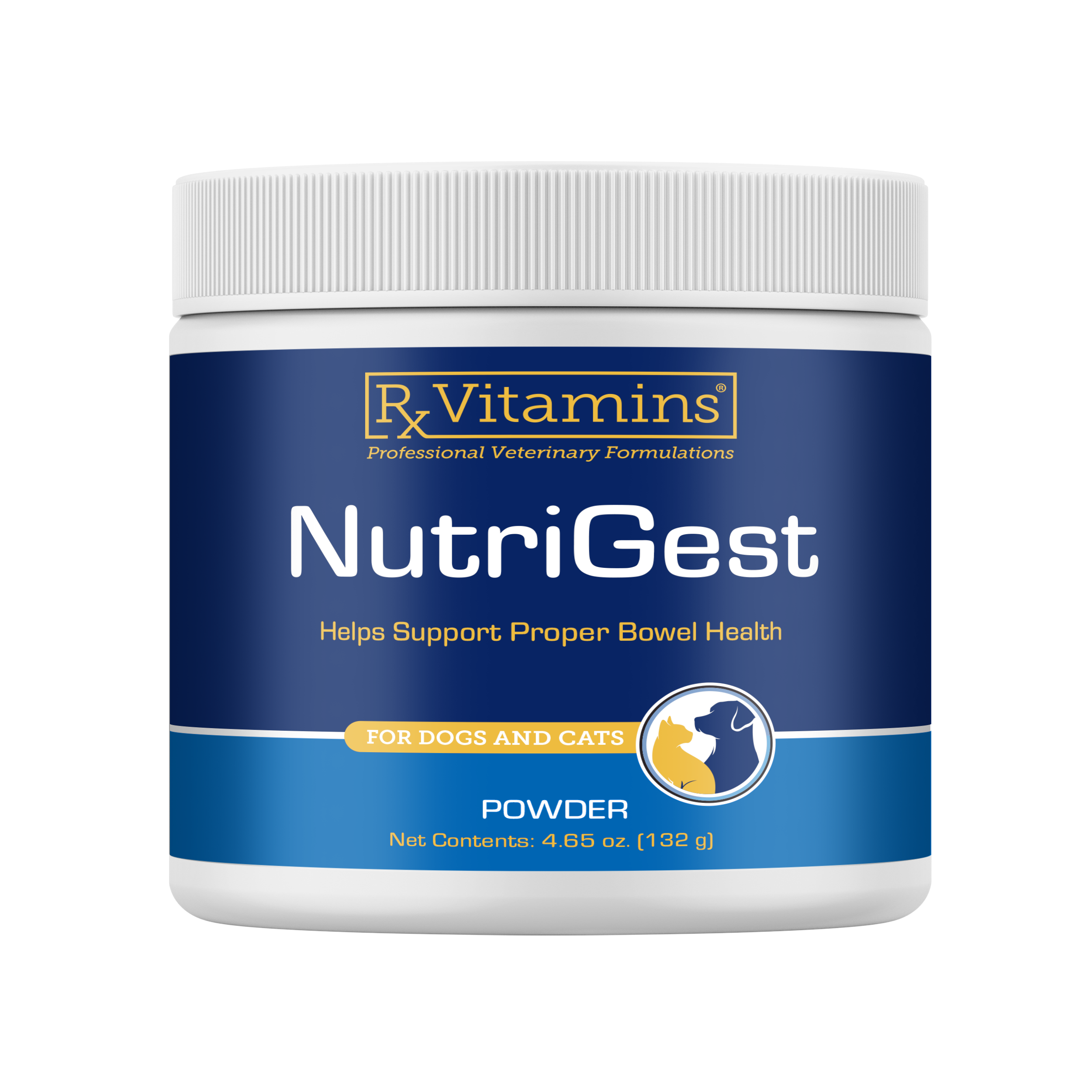 Rx Vitamins Nutrigest Bowel Health Powder For Dogs & Cats