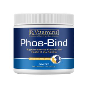 Rx Vitamins Phos-Bind Kidney Support Supplement For Dogs & Cats - 200g - Dog & Cat Supplements & Vitamins 1