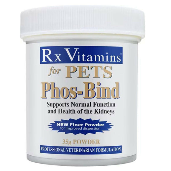 Rx Vitamins Phos-Bind Kidney Support Supplement For Dogs & Cats - Dog & Cat Supplements & Vitamins 6