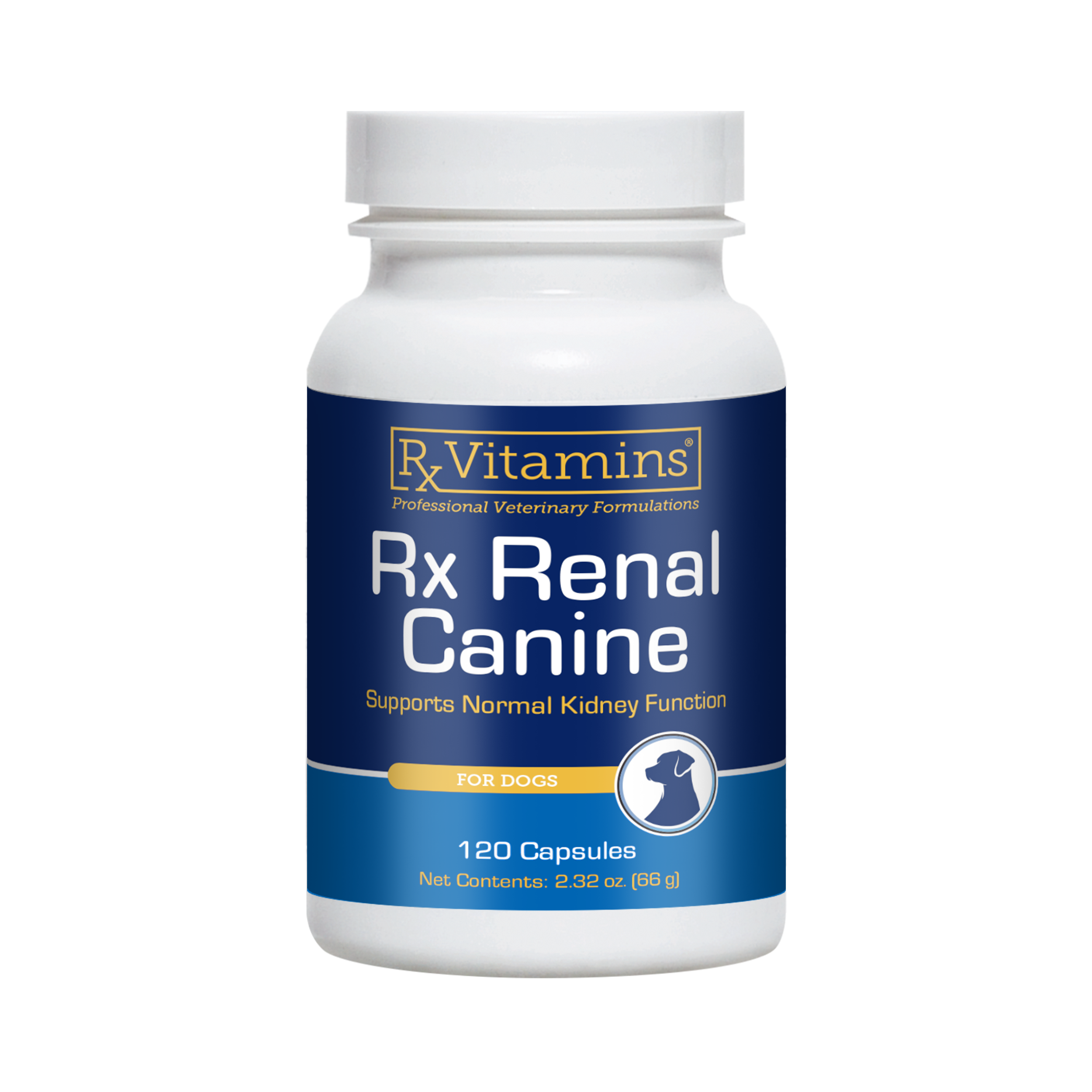 Rx Vitamins Rx Renal Canine Kidney Support Capsules for Dogs
