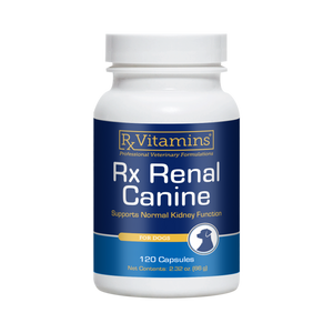 Rx Vitamins Rx Renal Canine Kidney Support For Dogs (120 capsules) - Dog Kidney & Bladder Supplements 1