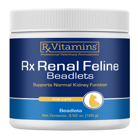 Rx Vitamins Rx Renal Feline Beadlets Kidney Support for Cats (3.52 oz) - Cat Supplements & Vitamins 1